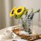 Long Stem Silk Artificial Sunflowers Bouquet Floral Arrangements for Home Decor
